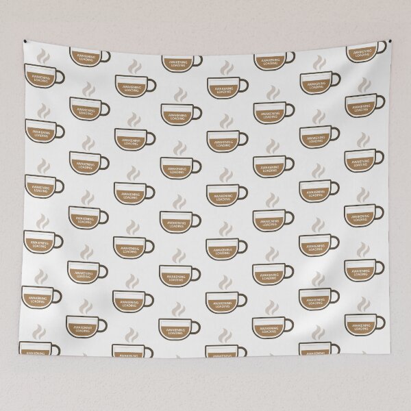 Item preview, Awakening Loading – Funny Coffee Lover designed and sold by SnappyPNG.