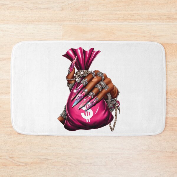 Item preview, Dark Luxury Cash Baddie Nails designed and sold by Lulunza.