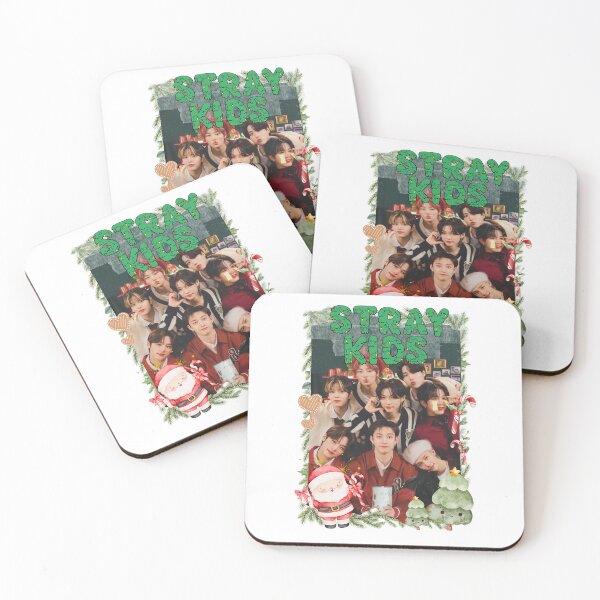 Item preview, ​​Stray Kids Christmas Collage: Festive Kpop Cheer Merry Christmas designed and sold by HELL0WBELLO.