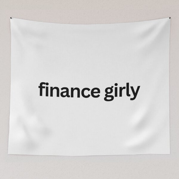 Item preview, finance girly women in business sticker designed and sold by ha11e11.