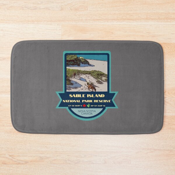 Item preview, Sable Island National Park Reserve Vintage Retro Sticker – Canada National Park Badge Design designed and sold by RouseDesigns.