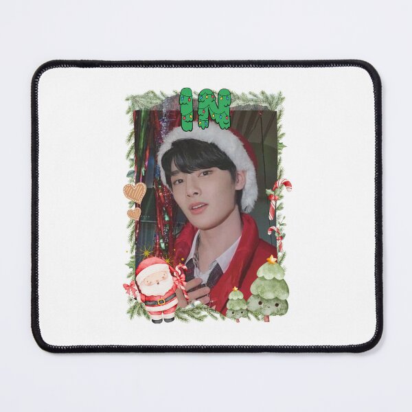 Item preview, Stray Kids  I.N Christmas Collage: Festive Kpop Cheer Merry Christmas designed and sold by HELL0WBELLO.