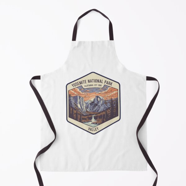 Item preview, Yosemite National Park Half Dome Vintage Travel Art designed and sold by LittleArij.