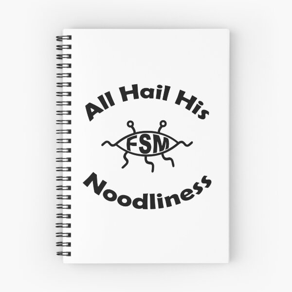 Item preview, Flying Spaghetti Monster (on white) designed and sold by ColorfulCortex.