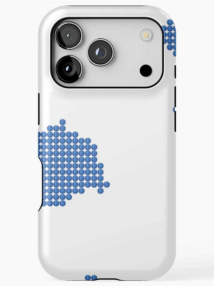 Thumbnail 1 of 4, iPhone Case, Blue Rhinestone Fiji designed and sold by TheIconSmith.