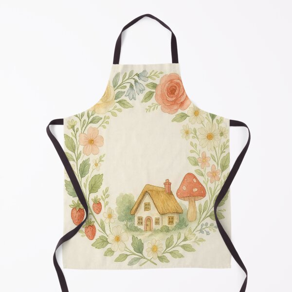 Item preview, Cottagecore Floral Wreath Circular Pattern designed and sold by MiLaKK.