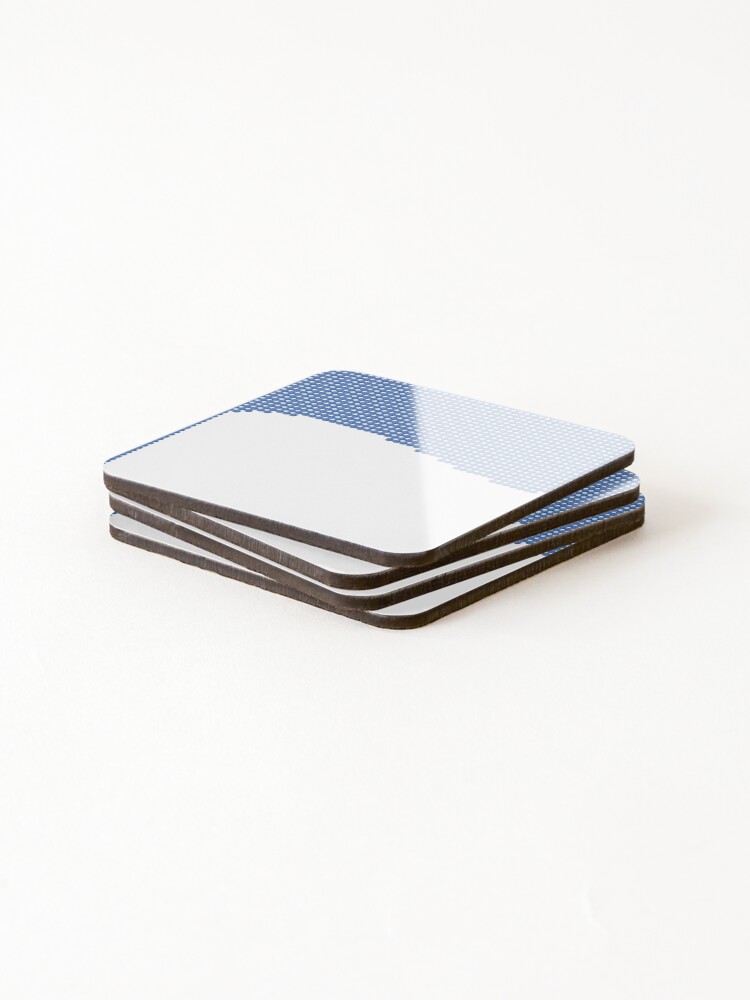Thumbnail 4 of 5, Coasters (Set of 4), Blue Rhinestone Flag designed and sold by TheIconSmith.