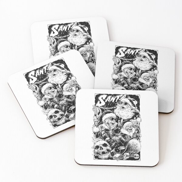 Item preview, Santa Riders – Punk Christmas Rebellion Art designed and sold by Absyntart.