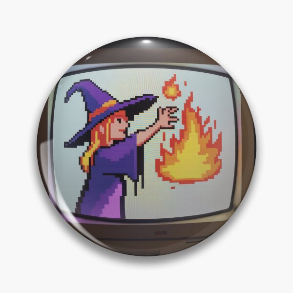 Item preview, Pixel Witch Summoning designed and sold by McVrax.