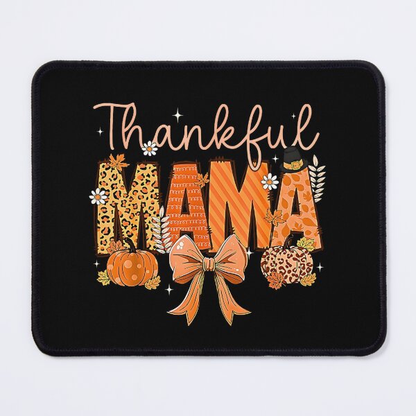 Item preview, Preppy Thankful Thanksgiving Hand Drawn Doodle Bow Coquette Leopard Glitter Fall designed and sold by FerminVigo.
