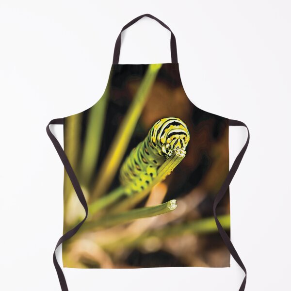 Item preview, Hungry Black Swallowtail Butterfly Caterpillar designed and sold by Kay Brewer.