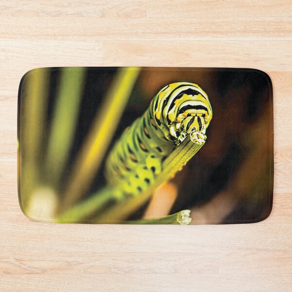 Item preview, Hungry Black Swallowtail Butterfly Caterpillar designed and sold by Kay Brewer.