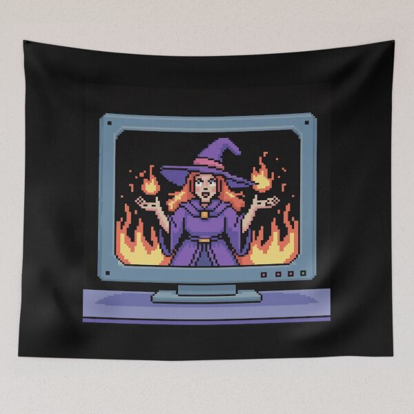 Item preview, Pixel Witch Summoning designed and sold by McVrax.