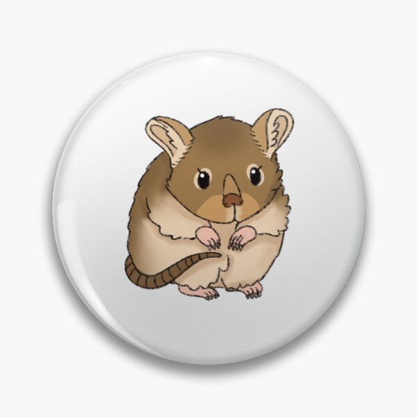 Item preview, Brown Agouti Gerbil Kawaii Illustration designed and sold by casserolepets.