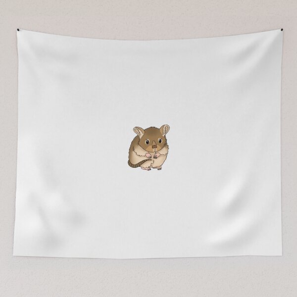 Item preview, Brown Agouti Gerbil Kawaii Illustration designed and sold by casserolepets.