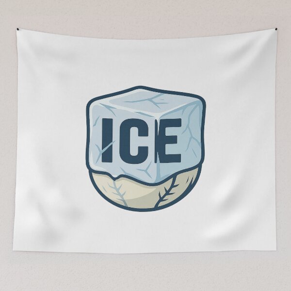 Item preview, ICE – Cool Under Pressure Baseball Design by Backstop & Co. designed and sold by BackstopAndCo.