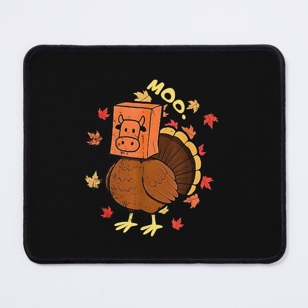Item preview, Funny Cow Thanksgiving Turkey Moo designed and sold by FerminVigo.