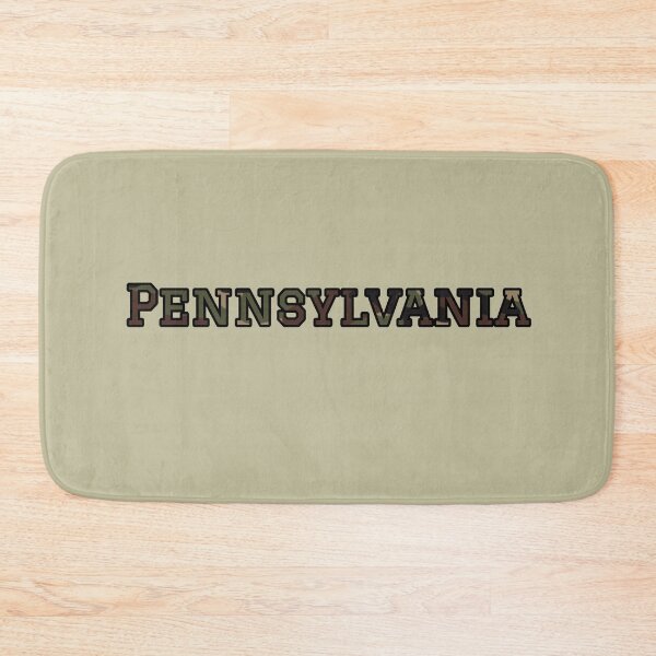 Item preview, Pennsylvania Camo Typography – Rugged Outdoor Military Style Design designed and sold by Long Family Gifts.