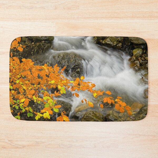 Item preview, Autumn Leaves and Waterfall English Lake District designed and sold by Martyn R Arnold Fine Art Nature & Landscape Photography.