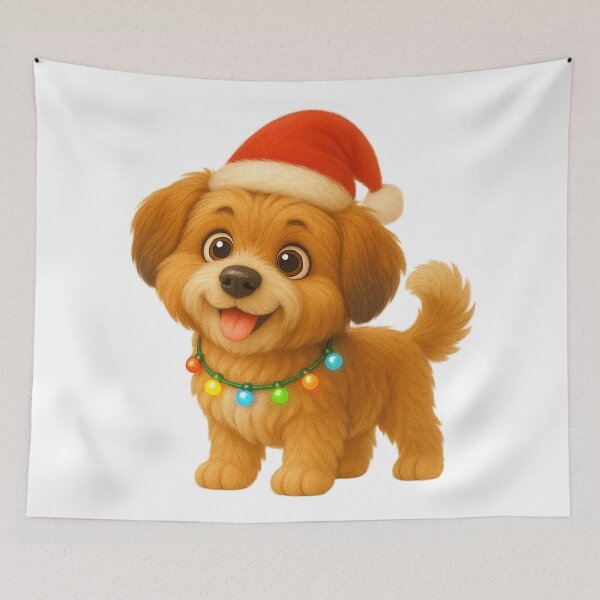 Item preview, Christmas Bea-Tzu Dog designed and sold by Sillytoe.
