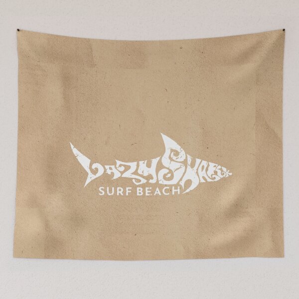 Item preview, Hai Lazy Shark surf beach sixties holiday shark designed and sold by Luzi Illustrella.
