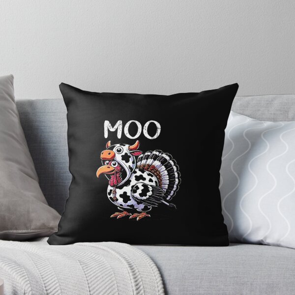 Item preview, Funny Cow Thanksgiving Turkey Moo designed and sold by FerminVigo.