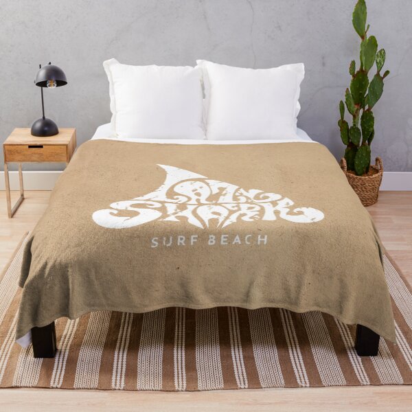 Item preview, Hai Lazy Shark surf beach sixties vacation retro designed and sold by Luzi Illustrella.