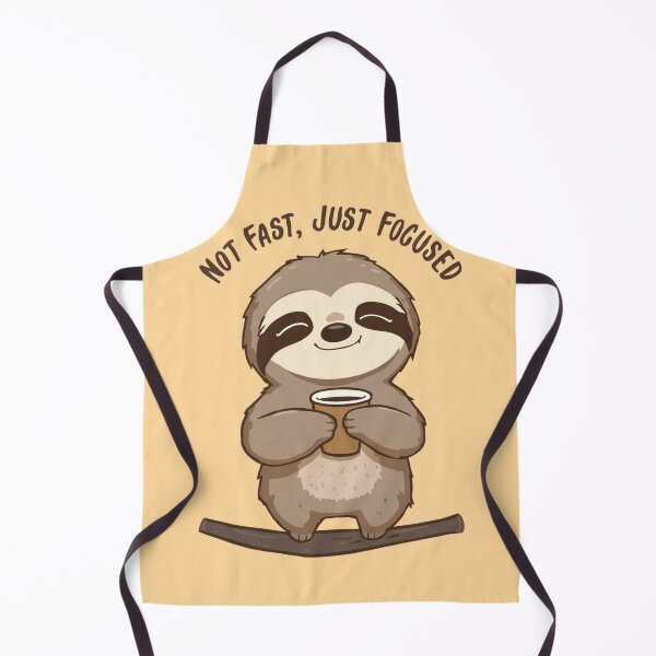 Item preview, Not Fast Just Focused Sloth Coffee Lover Design designed and sold by Stylence.