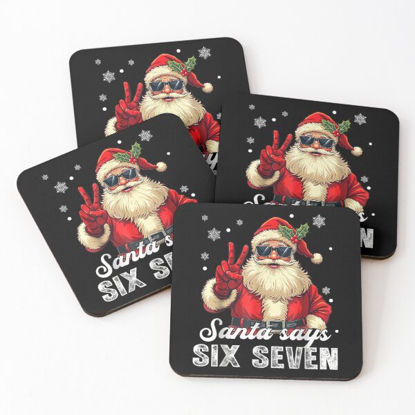 Item preview, Meme divertido del Seis Siete 67 6 7 Papá Noel navideño designed and sold by BASKF.