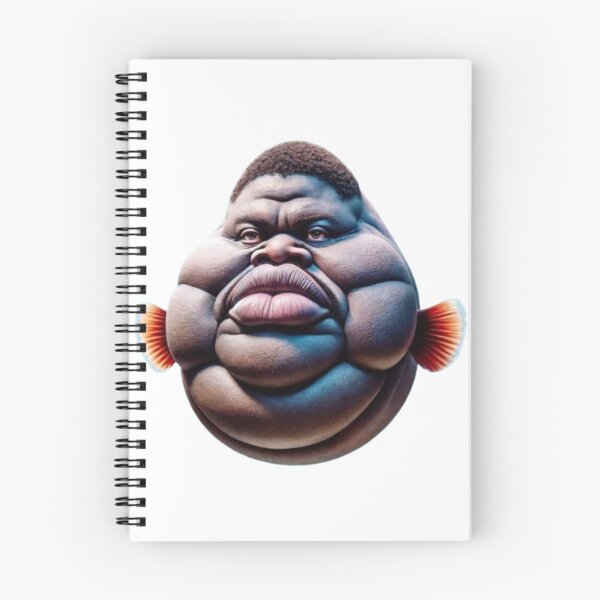 Item preview, Fat AI fish Meme designed and sold by Shrewd Mood.