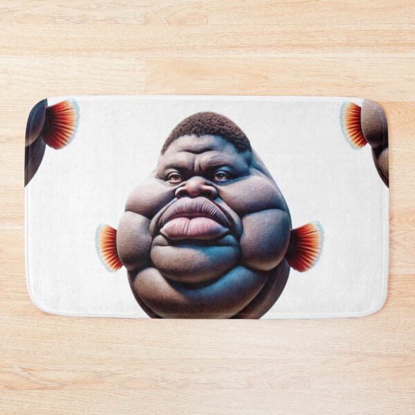 Item preview, Fat AI fish Meme designed and sold by Shrewd Mood.