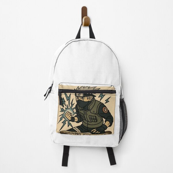 Item preview, Naruto – Kakashi Cartoon “Missing the Spark” designed and sold by AnimeShin.