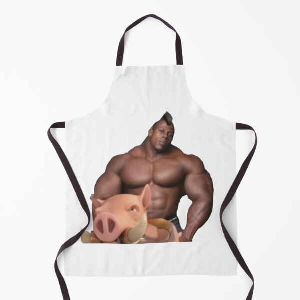 Item preview, swole hog rider meme designed and sold by Shrewd Mood.