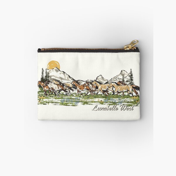 Item preview, Wild Horses Mountain Sunset Run designed and sold by Oniyasha.
