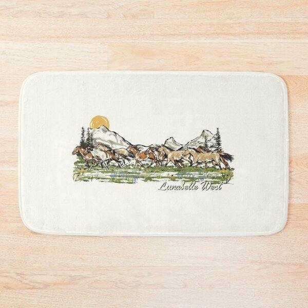 Item preview, Wild Horses Mountain Sunset Run designed and sold by Oniyasha.