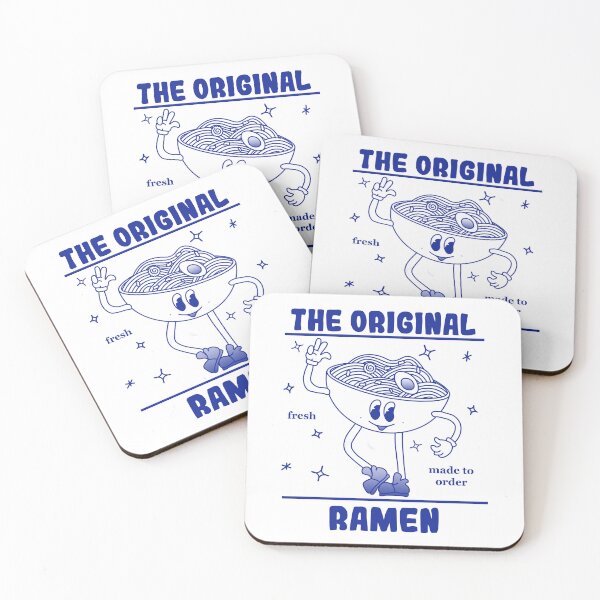 Item preview, Retro Vintage Groovy Ramen Design  designed and sold by mariekawaii.