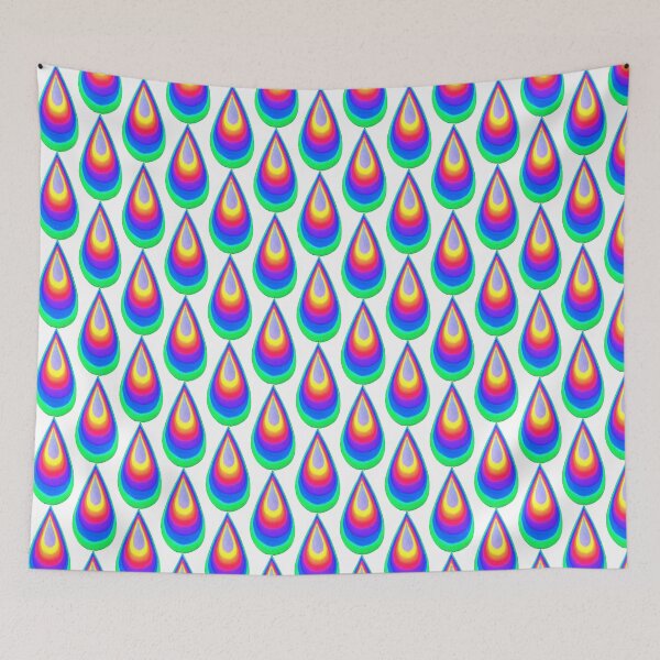 Item preview, Psychedelic teardrop designed and sold by Little Demon.