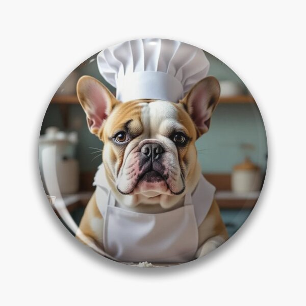Item preview, French Buldog - The Baker designed and sold by OddJobsOnly.