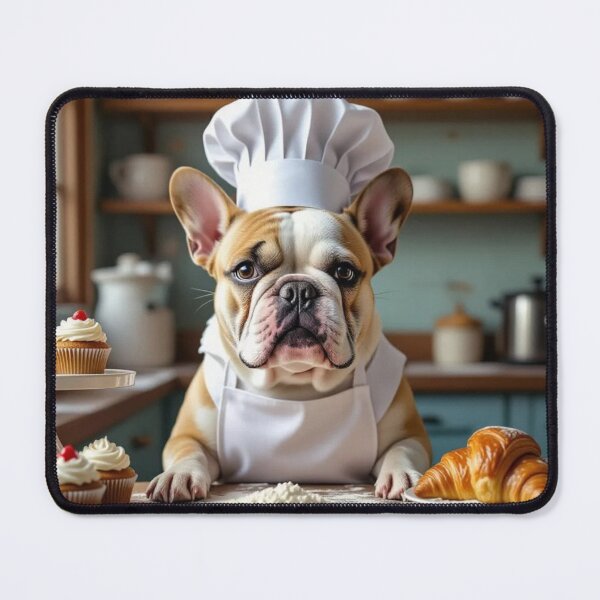 Item preview, French Buldog - The Baker designed and sold by OddJobsOnly.