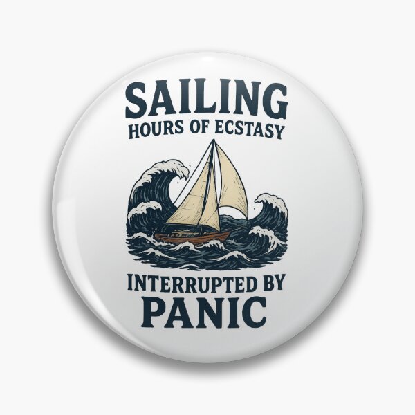 Item preview, Sailing Blue Moments of Panic designed and sold by ChristinasMess.