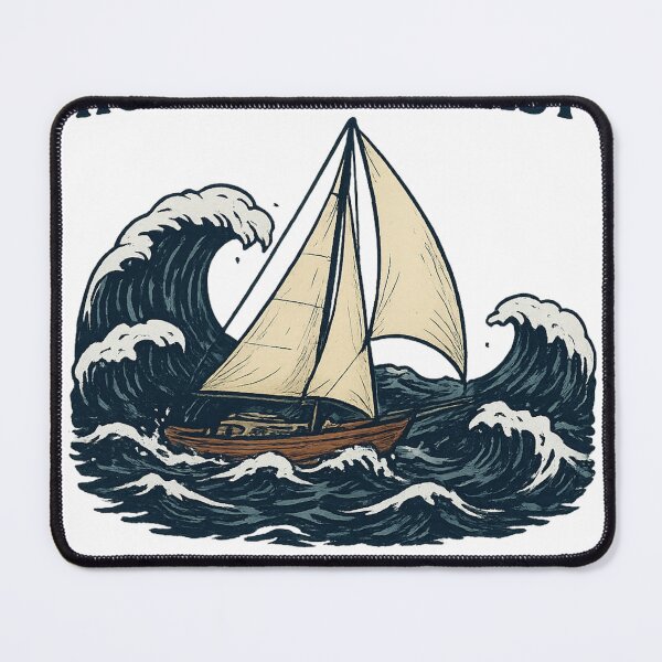 Item preview, Sailing Blue Moments of Panic designed and sold by ChristinasMess.