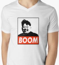 BOOM Kim Jong-Un Men's V-Neck T-Shirt