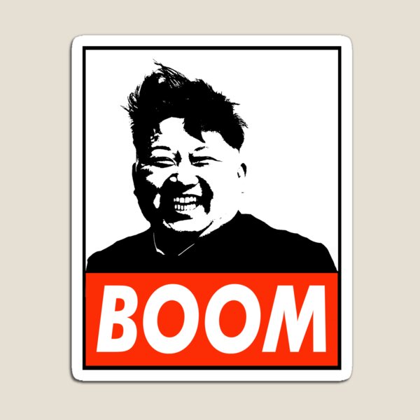 BOOM Kim Jong-Un Magnet