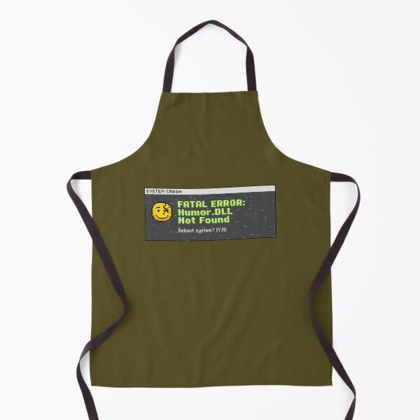 Item preview, FATAL ERROR: Humor.DLL Not Found - Retro Pixel Art designed and sold by My Cool Store.