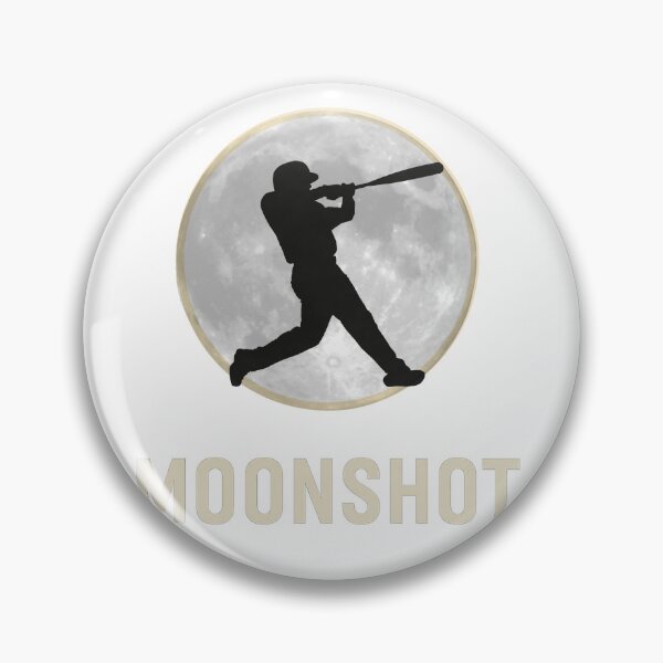 Item preview, Moonshot – Home Run Baseball Design by Backstop & Co. designed and sold by BackstopAndCo.