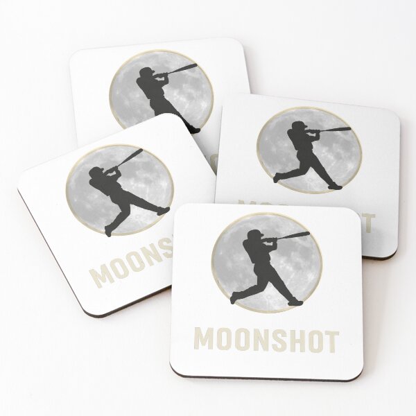 Item preview, Moonshot – Home Run Baseball Design by Backstop & Co. designed and sold by BackstopAndCo.