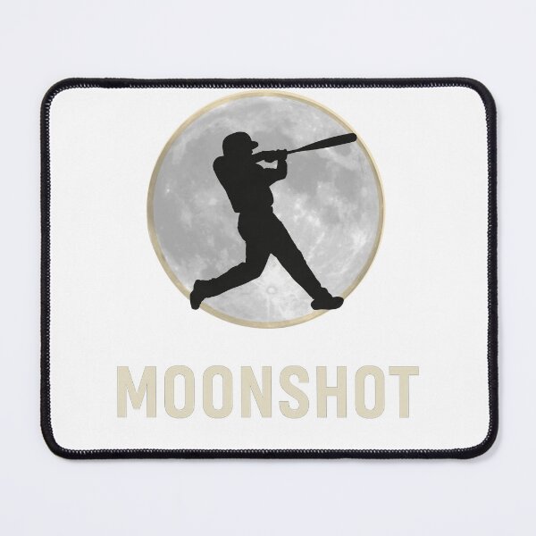 Item preview, Moonshot – Home Run Baseball Design by Backstop & Co. designed and sold by BackstopAndCo.
