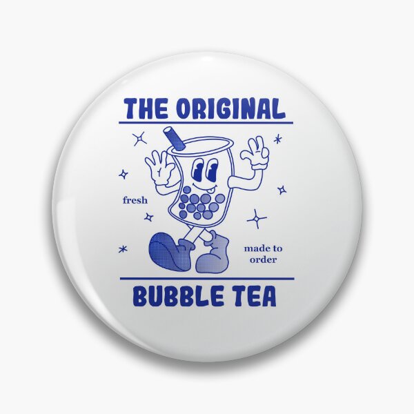 Item preview, Retro Groovy Bubble Tea Design – Vintage 70s Boba Art for Boba Lovers designed and sold by mariekawaii.