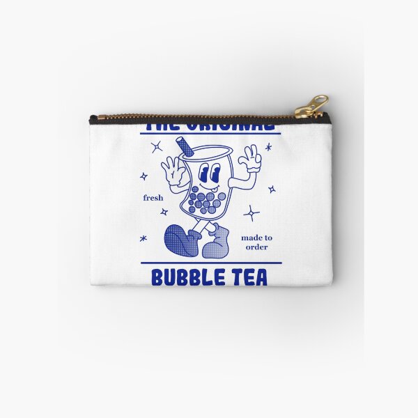 Item preview, Retro Groovy Bubble Tea Design – Vintage 70s Boba Art for Boba Lovers designed and sold by mariekawaii.