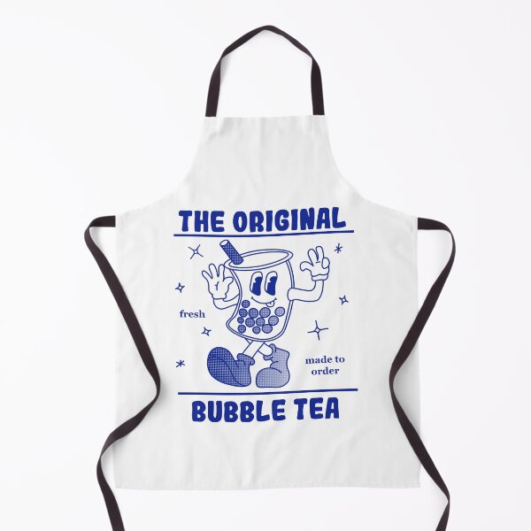 Item preview, Retro Groovy Bubble Tea Design – Vintage 70s Boba Art for Boba Lovers designed and sold by mariekawaii.